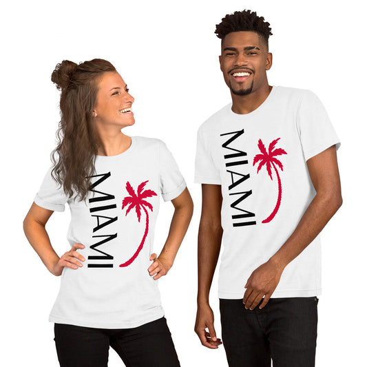 MIAMI W/ PALM TREE - Unisex t-shirt